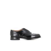 Church's Svarta borstade läderloafers Black, Herr