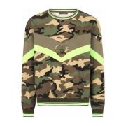 Dolce & Gabbana Reborn to Live Långärmad Sweatshirt Green, Herr