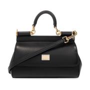 Dolce & Gabbana ‘Sicily Small’ axelväska Black, Dam