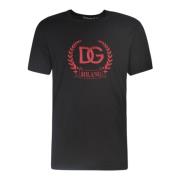 Dolce & Gabbana Svarta T-shirts och Polos Black, Herr