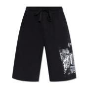 Dolce & Gabbana Tryckta shorts Black, Herr