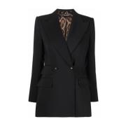 Dolce & Gabbana F29Lmtfurbgn0000 Blazer - Stilfull Damkavaj Black, Dam