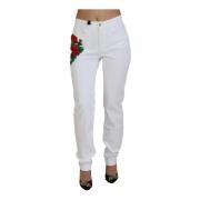 Dolce & Gabbana Underbara vita skinny jeans White, Dam
