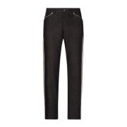 Dolce & Gabbana Svarta Straight Leg Jeans Black, Herr