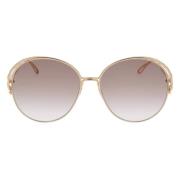 Elie Saab Sunglasses Gray, Dam