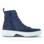 Gabor Rollingsoft Dam Högtop Sneaker Blue, Dam