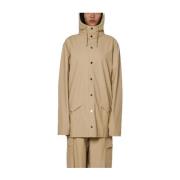 Rains Modern regnkappa med funktionell design Beige, Unisex