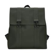 Rains Modern Stadsryggsäck med Laptopficka Green, Unisex