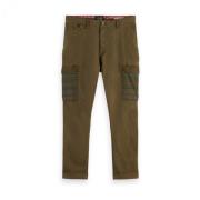 Scotch & Soda Slim-Fit Cargo Byxor Green, Herr