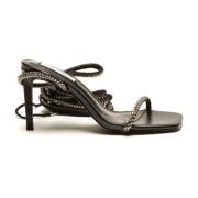 Steve Madden Höga klack sandaler Black, Dam