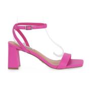 Steve Madden Höga klack sandaler Pink, Dam