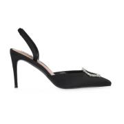 Steve Madden Svarta Lucent Mules Black, Dam