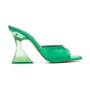 Steve Madden Gröna Lipa Satinsandaler Green, Dam