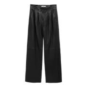 Dorothee Schumacher Wide Trousers Black, Dam