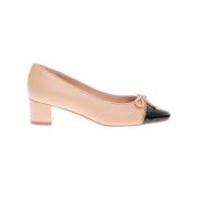 Stuart Weitzman Eleganta Ballerinaskor Beige, Dam