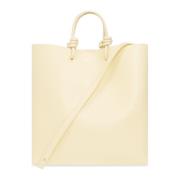 Jil Sander Läder shopper väska Yellow, Dam