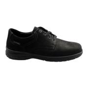 Mephisto Iago Nubuck Snörskor för Män - Bred Passform Black, Herr