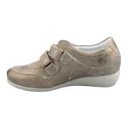 Mephisto Jenna Dam Sneaker med Liten Kilklack Gray, Dam