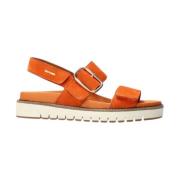 Mephisto Ultimat Komfort Dam Sandaler Orange, Dam