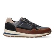 Mephisto Handgjord Bradley Sneaker med Soft-Air Mellansula Brown, Herr