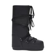 Moon Boot Gummistövlar med ikon Black, Dam