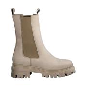 Tamaris Beige Avslappnade Stängda Ankelboots Beige, Dam