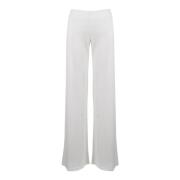 Alberta Ferretti Trousers White, Dam