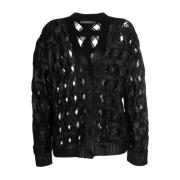 Alberta Ferretti Cardigans Black, Dam