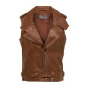 Alberta Ferretti Vests Brown, Dam