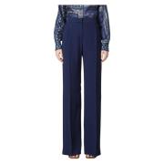 Alberta Ferretti Rakbyxor Blue, Dam