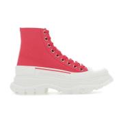 Alexander McQueen Stiliga Sneakers för Kvinnor Pink, Dam