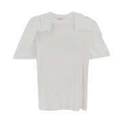 Alexander McQueen Bomull T-shirt White, Dam