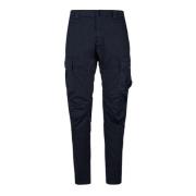 C.p. Company Slim Fit Tapered Byxor Blue, Herr