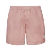 C.p. Company Avslappnade sommarshorts i blek mauve Pink, Herr