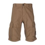 C.p. Company Casual Shorts, Klassisk Stil Brown, Herr