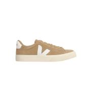 Veja Beige Logo Sneakers Beige, Herr