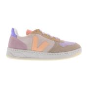 Veja V-10 Gymnastikskor Beige, Dam