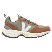 Veja Suede Sneakers med Panelkonstruktion Brown, Dam