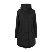 Canada Goose Svart Rossclair Parka - Reset Black, Dam