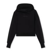 Canada Goose Hoodie med logotyp Black, Dam