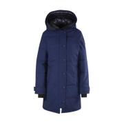 Canada Goose Navy Shelburne Parka Blue, Dam