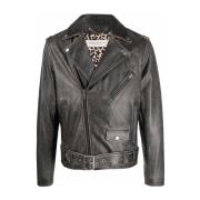 Golden Goose Chiodo Jacka Distressed Black, Herr