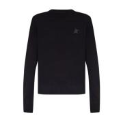 Golden Goose Athena Star Collection Sweatshirt Black, Dam