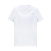 Golden Goose Logo Print Bomull T-shirt White, Dam