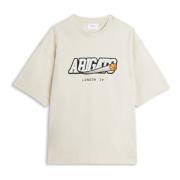 Axel Arigato Score T-shirt Beige, Herr