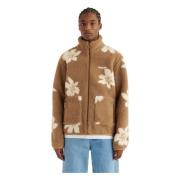 Axel Arigato Billie Flower Fleece Jacket Brown, Herr