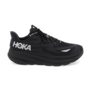 Hoka One One Andningsbara Clifton 9 Sneakers Black, Herr