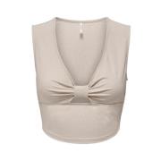 Only Top Stil Modell Beige, Dam