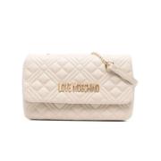 Love Moschino Cross Body väska White, Dam