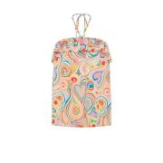 Love Moschino Sleeveless Tops Multicolor, Dam